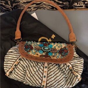Beautiful Mary Frances Embellished Beaded Women's Bag